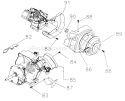 Page H Diagram and Parts List for 0766-1  Briggs and Stratton Pressure Washer